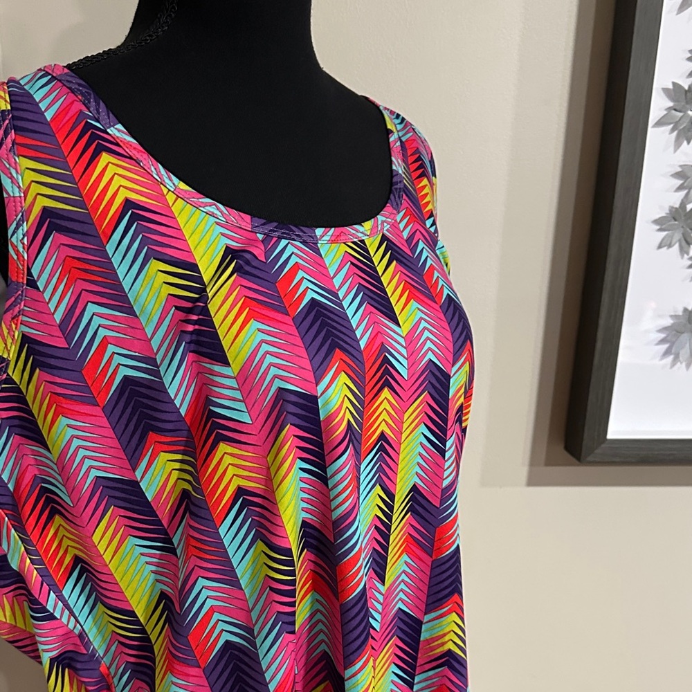 *FABLETICS* Plus Multicolor Embra Keyhole Chevron… - image 4